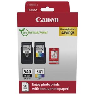 Inktpatroon Canon PG-540/CL-541 photo value pack (origineel)