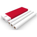 Canon plotterpapier 4281V, standaard, Ft 610 mm x 50 m, 80 g, pak van 3 rollen