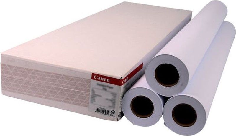 Inkjetpapier Canon 914mmx50m 80gr standaard | Doos a 3 rol