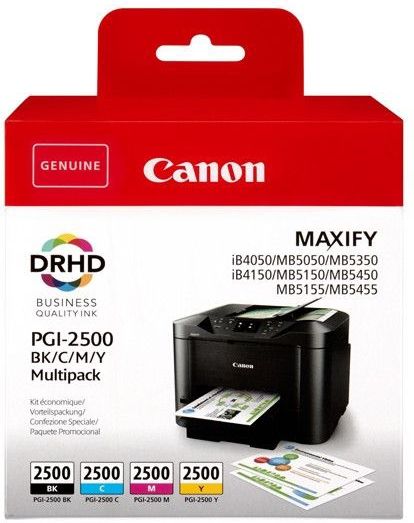 Canon PGI-2500 / 9290B006 C/M/Y/BK Multi Ppack - Tintenpatrone Cyan
