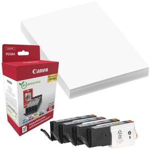 Inktcartridge canon cli-581xl 4 kleuren + papier