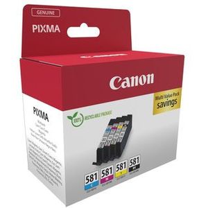 Canon 2103C007 inktcartridge 4 stuk(s) Origineel Zwart, Cyaan, Magenta, Geel