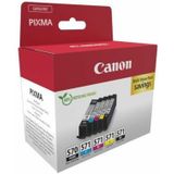Canon Inktcartridge PGI-570/CLI-571 PGBK/BK/C/M/Y Multipack Origineel Combipack Zwar - Cyaa