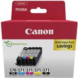 Canon PG570/CLI-571 / 0372C006 Multi Pack - Tintenpatrone Cyan