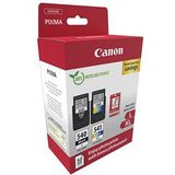 Canon Original PG-540L + CL-541XL Druckerpatronen Valuepack - 1 x schwarz / 1 x farbig + 50 Blatt Fotopapier (5224B012)