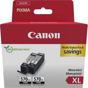 Canon 0318C010 inktcartridge 2 stuk(s) Origineel Hoog (XL) rendement Zwart