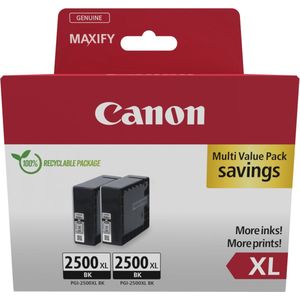 Canon PGI-2500XL Twin pack - Druckerpatrone - Multipack