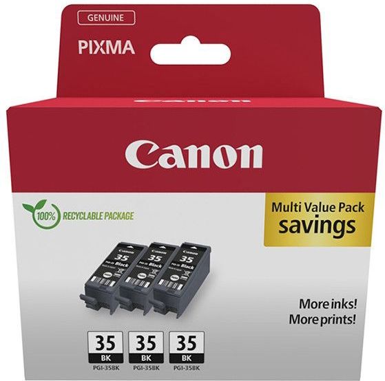 Canon PGI-35 triple pack - Druckerpatrone - Multipack