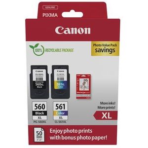 Canon 3712C008 inktcartridge 2 stuk(s) Origineel Hoog (XL) rendement Zwart, Cyaan, Magenta, Geel