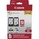 Inktpatroon Canon PG-575XL/CL-576XL photo value pack (origineel)