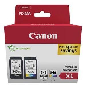 Canon 8286B012 inktcartridge 2 stuk(s) Origineel Hoog (XL) rendement Zwart, Cyaan, Magenta, Geel