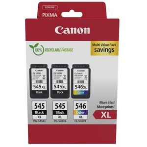 Canon - PG-545XL + CL-546XL - Inktcartridges - Zwart - Kleur