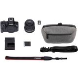 Canon R50 - Systeemcamera - Zwart - APS-C Sensor - Inclusief Accessoires