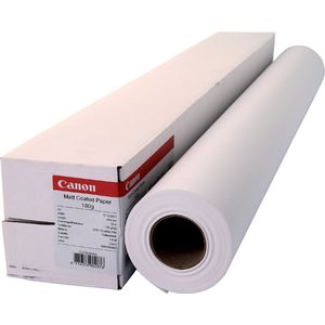 Inkjetpapier Canon 914mmx30m 180gr mat gecoat | Rol a 30 meter