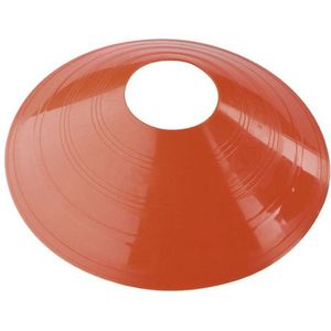 Stanno disc cones afbakenbollen in de kleur oranje.