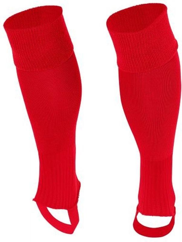 Stanno - Uni Footless Sock - Voetloze Sokken - Rood - Hockey