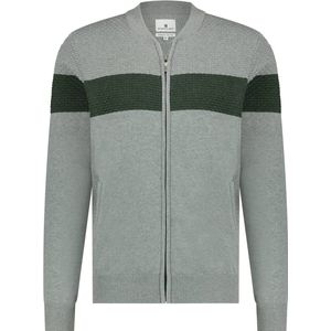 State of Art - Vest - Grijs - Katoen - Gestreept