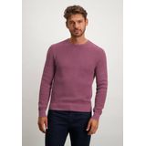 State Of Art Trui Structuur Rood - Heren - Pullovers