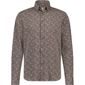 State of Art - Overhemd - Gemeleerd - Lange Mouwen - Button Down Kraag