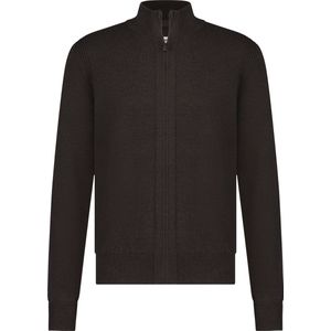 State of Art Vest Cardigan Plain Knit 16122006 8900 Mannen Maat - M