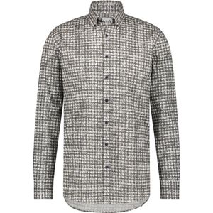 State of Art - Vrijetijdsshirt - Grijs - Katoenmix - Wijde Pasvorm