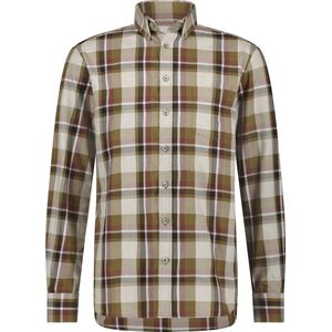 State of Art - Overhemd - Bordeaux Geruit - Katoen/Elastaan