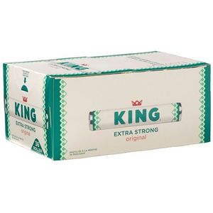 King - Pepermunt Extra Stong Original - 36 rollen