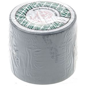 PVC Isolatietape grijs 50mm x 10 meter