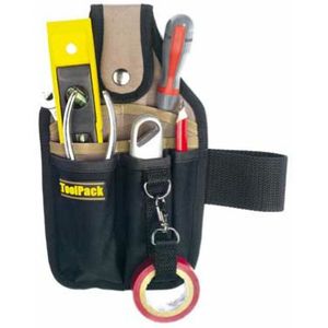 ToolPack - Spark - Gereedschapshouder - Zwart - Polyester - 6 Vakken