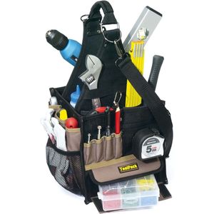 Toolvizion Toolpack Viereckige Werkzeugtasche auch zum Umhängen
