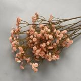 Kunstbloemen Gipskruid/Gypsophila takken roze 66 cm - Kunstplanten en steelbloemen