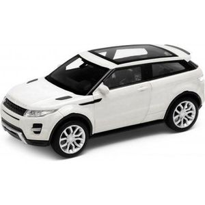 Welly Metalen Land Rover Evoque wit 12 Cm