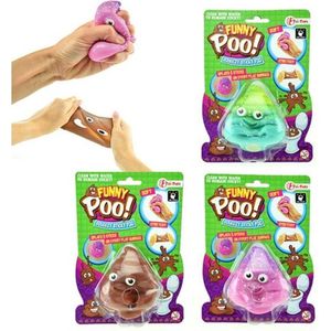 Funny Poo Kleverige Rekbare Lachende Drol