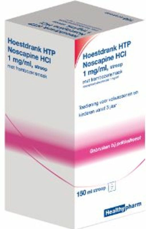 Hoestdrank - Noscapine HCl - 1 mg/ml - Stroop