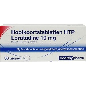 Loratadine - Allergiemiddel - 10mg - 30 Tabletten