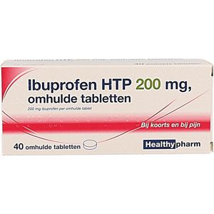 Ibuprofen - 200 mg - 40 Tabletten - Pijnstillers