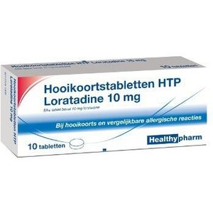 Healthypharm Hooikoortstabletten HTP Loratadine 10 mg - 10 tabletten