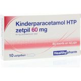 Healthypharm Paracetamol Kind 60 mg 10 stuks