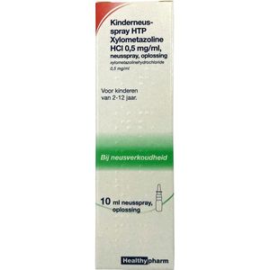 Healthypharm Kinder Neusspray Xylometazoline HCL 0,5 mg/ml - 1 x 10 ml