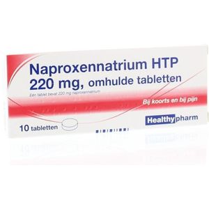 Healthypharm Naproxennatrium 220mg Tabletten 10st