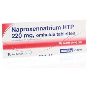 Naproxen - 220mg - 10 Tabletten - Pijnstillend