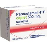 Healthypharm Paracetamol 500 mg Caplet 50 tabletten