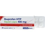 Healthypharm Ibuprofen 400mg Liquid Caps 20 capsules