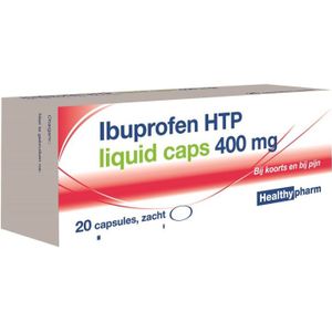 Healthypharm Ibuprofen 400mg liquid  20 capsules