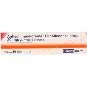 Healthypharm Miconazolnitraat 20mg - 1 x 30 gr