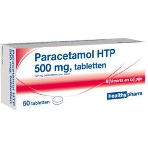 Paracetamol HTP 500mg Tabletten 50 stuks