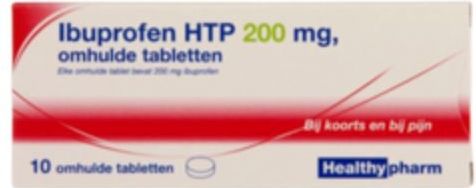 Ibuprofen - Tabletten - 200mg - 20 Stuks
