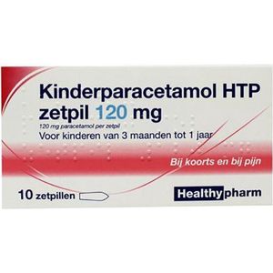 Kinderparacetamol - 120 mg - Zetpillen - Veilige Pijnverlichting