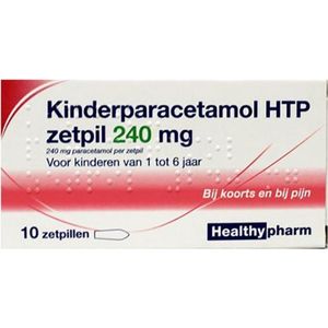 Pijnstillers - Zetpillen - 240 mg - Geschikt voor Kinderen