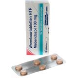 Mebendazol - Wormkuur - 100mg Tabletten - 6 Stuks